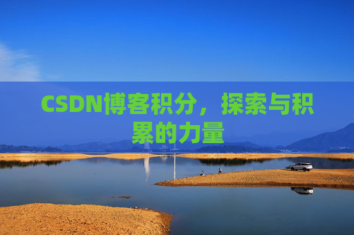 CSDN博客积分，探索与积累的力量